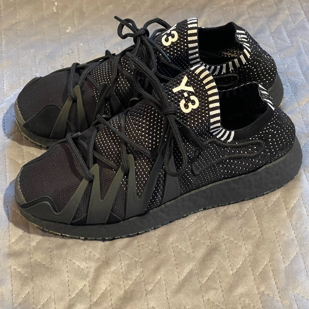 Adidas Y-3 Raito‎ racer shoes men’s size 10 pre-owned condition